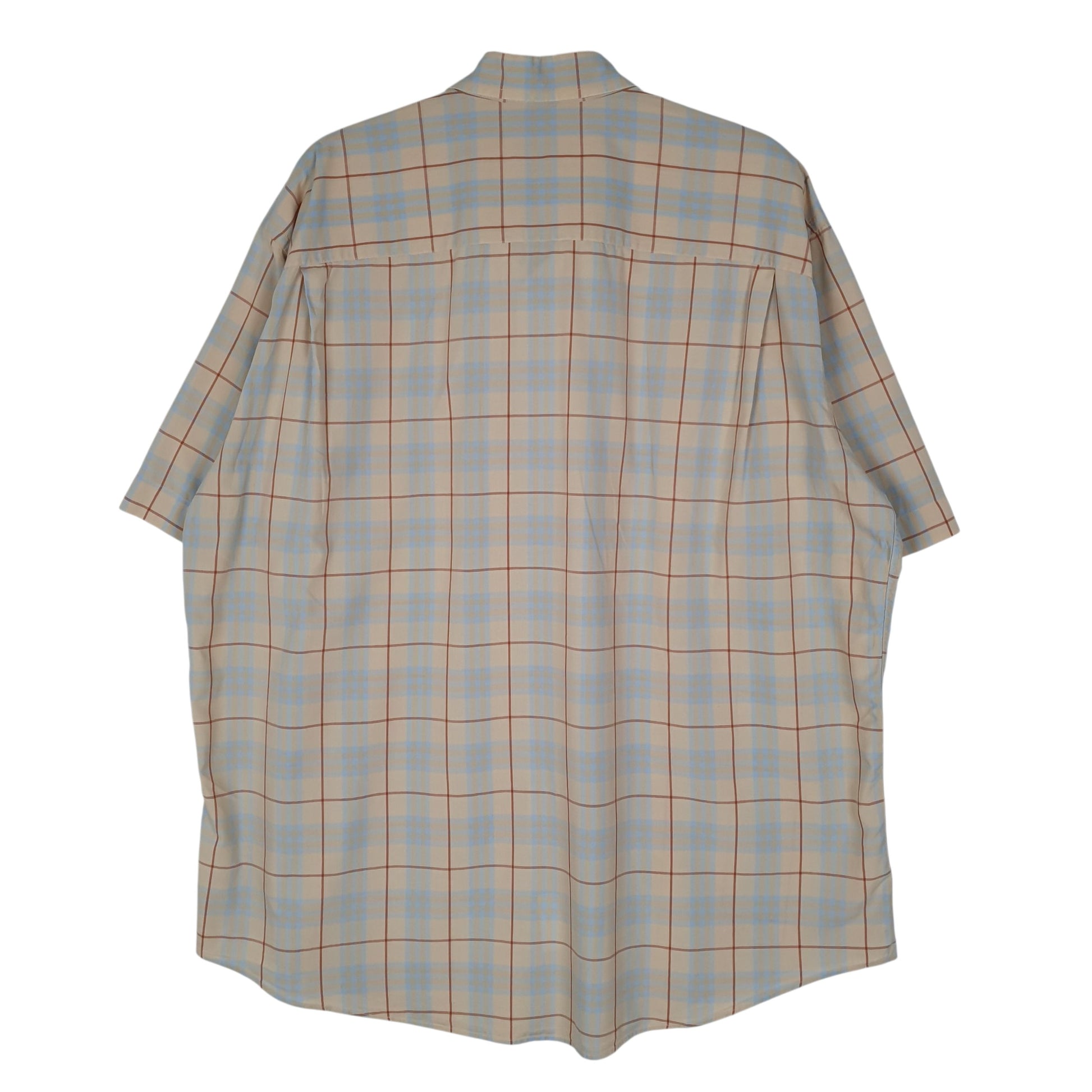 Mens Beige Burberry   Shirt