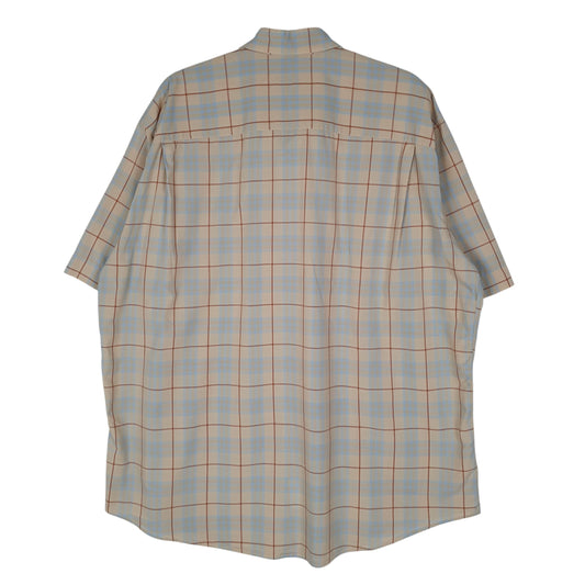 Mens Beige Burberry   Shirt