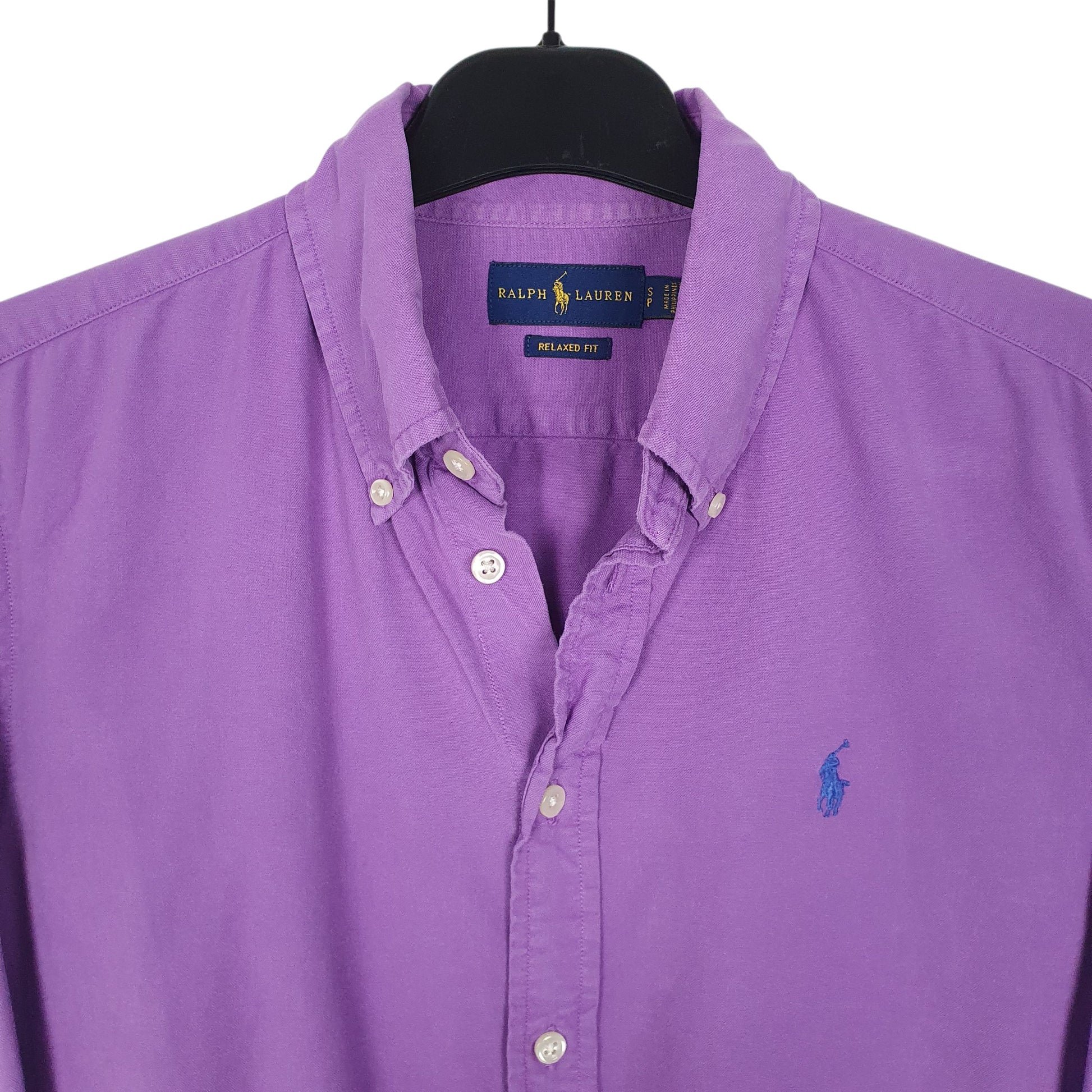 Mens Purple Ralph Lauren Relaxed  Shirt
