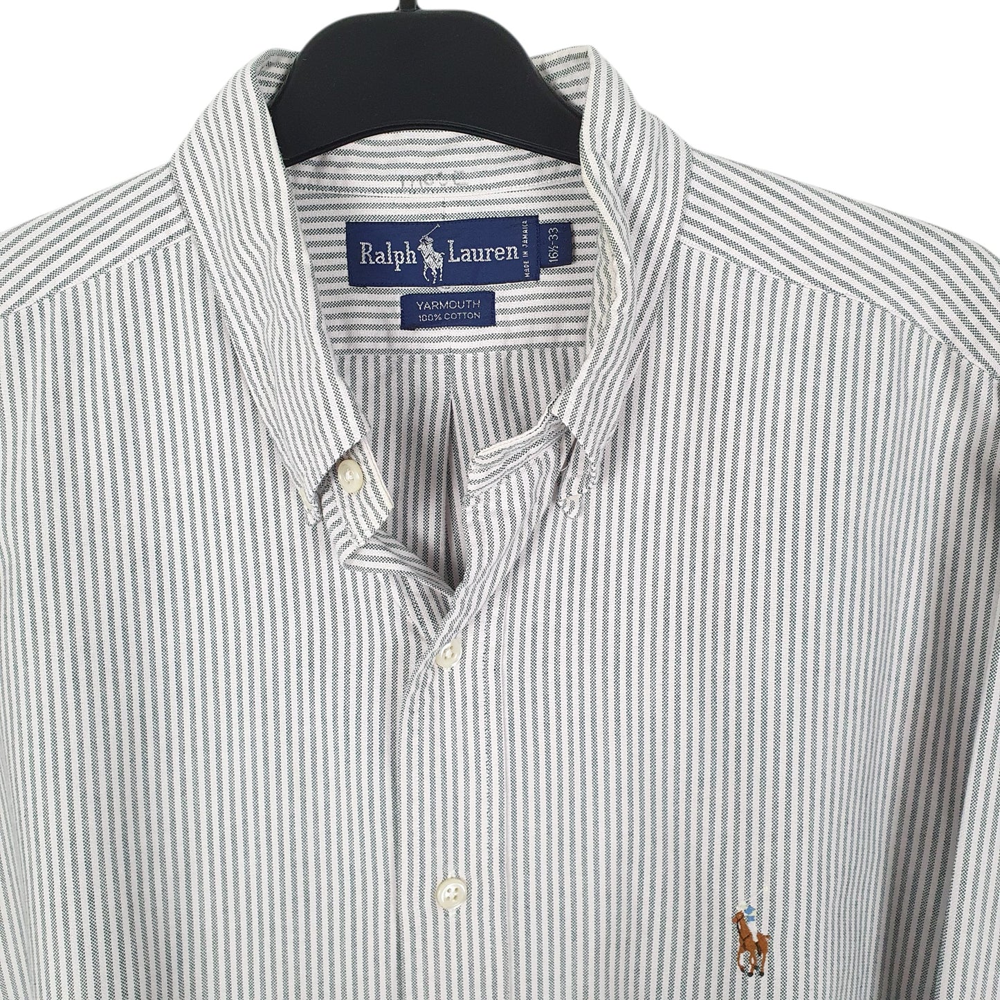 Mens Grey Ralph Lauren Vintage 90s  Shirt