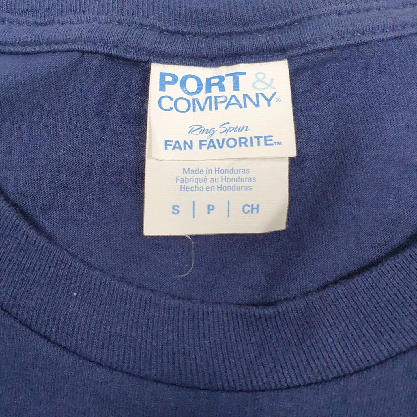 Mens Navy Port & Company Ozaukee Wrestling  T Shirt