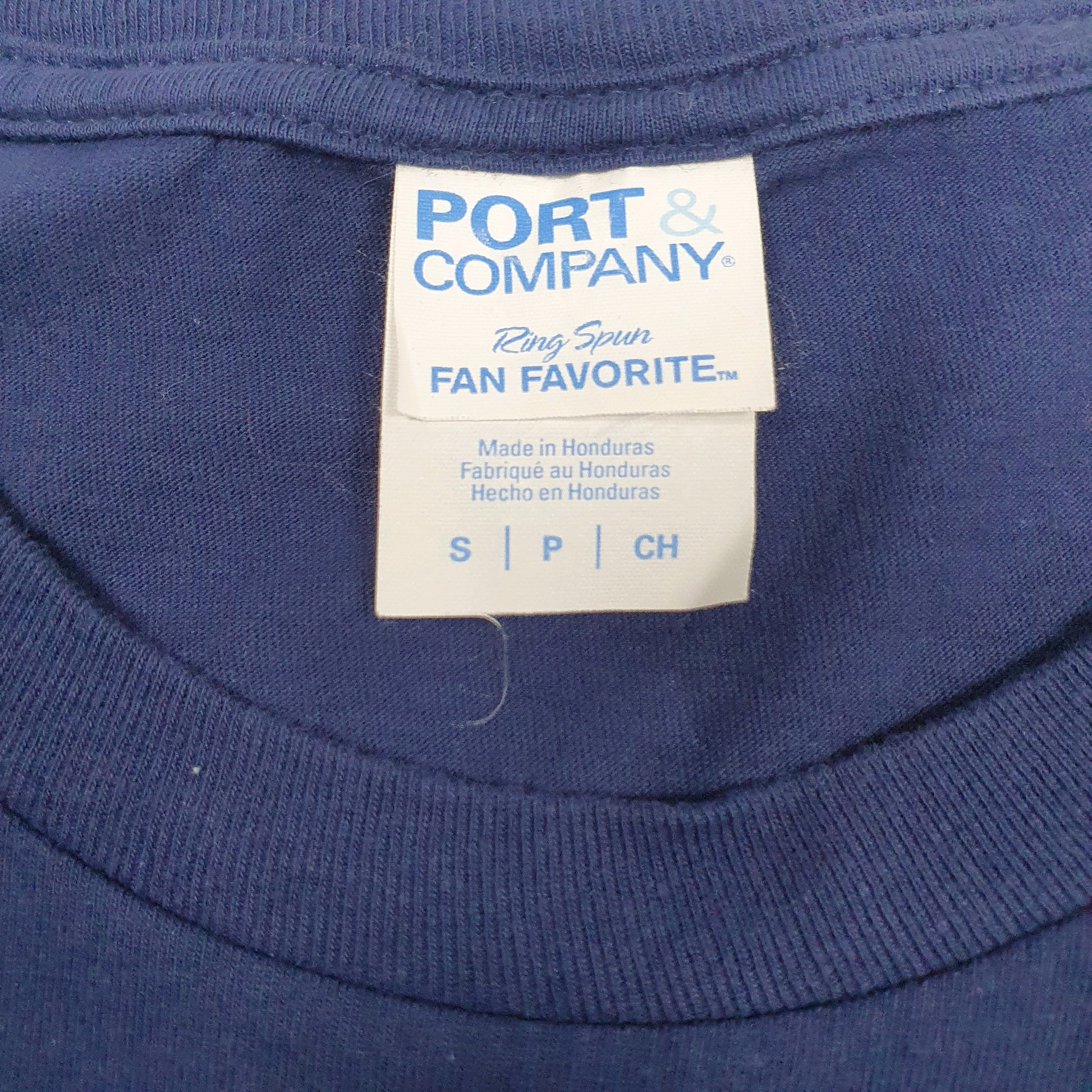 Mens Navy Port & Company Ozaukee Wrestling  T Shirt