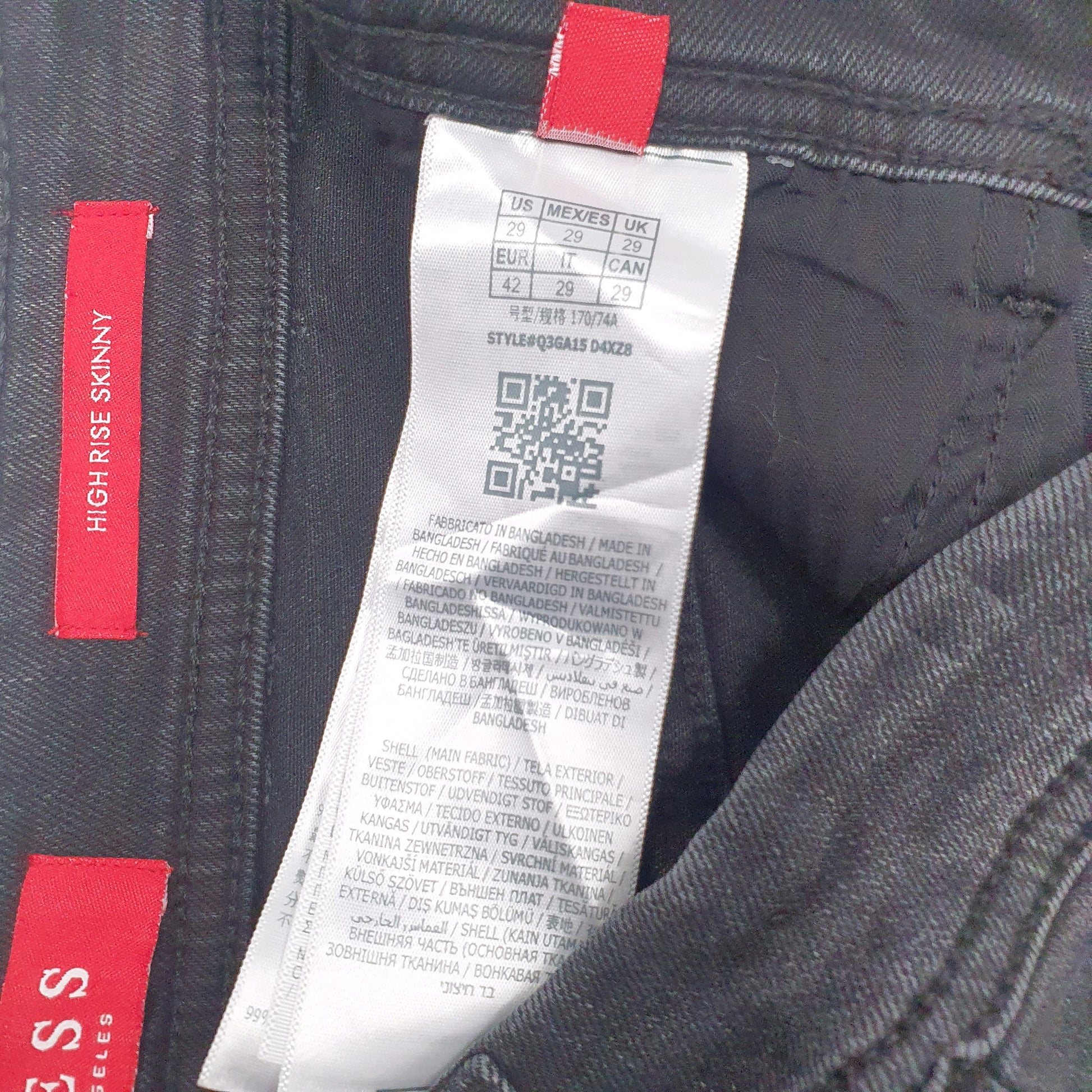 Mens Black Guess   Jeans