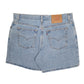 Womens Blue Levis 555 Vintage 90s Made In USA Guys Fit  Shorts