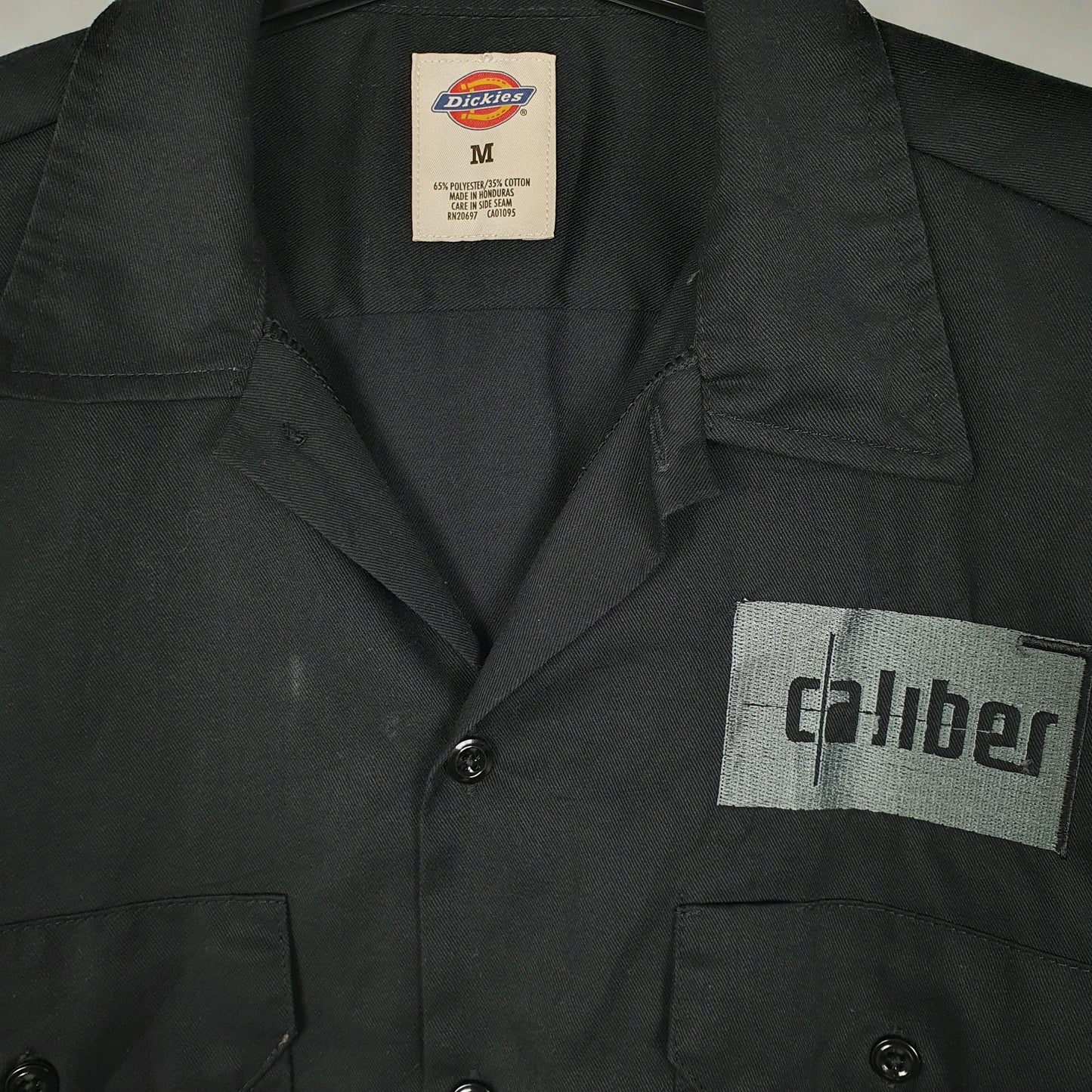 Mens Black Dickies Workwear  Shirt