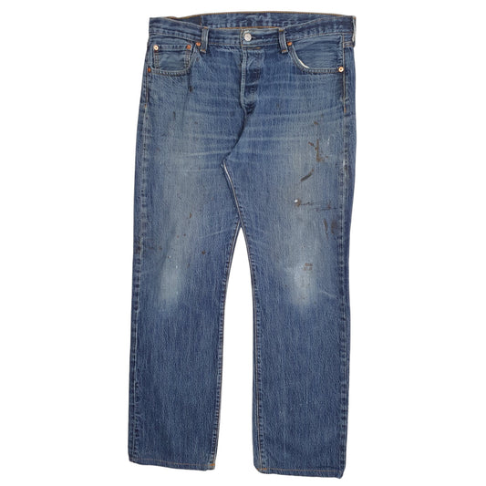 Mens Blue Levis  501 JeansW36 L32