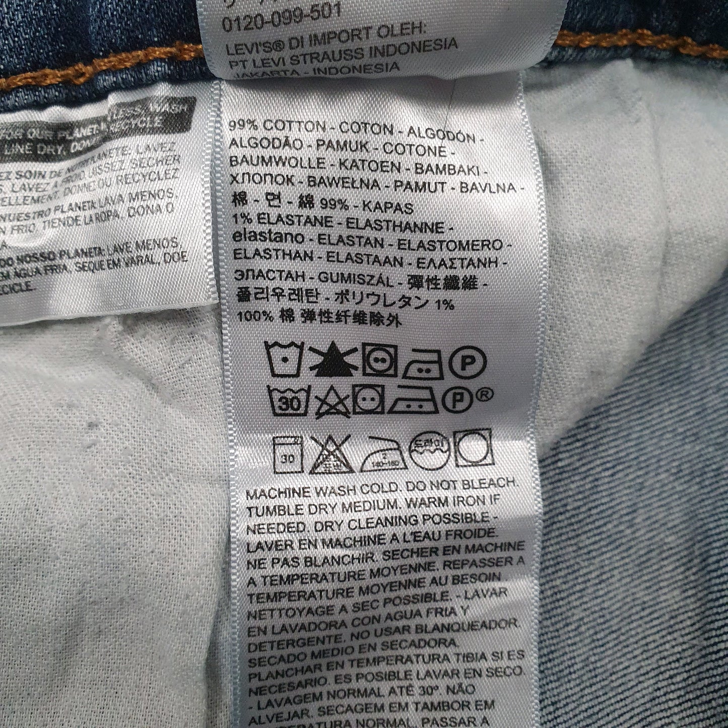 Mens Blue Levis   Jeans