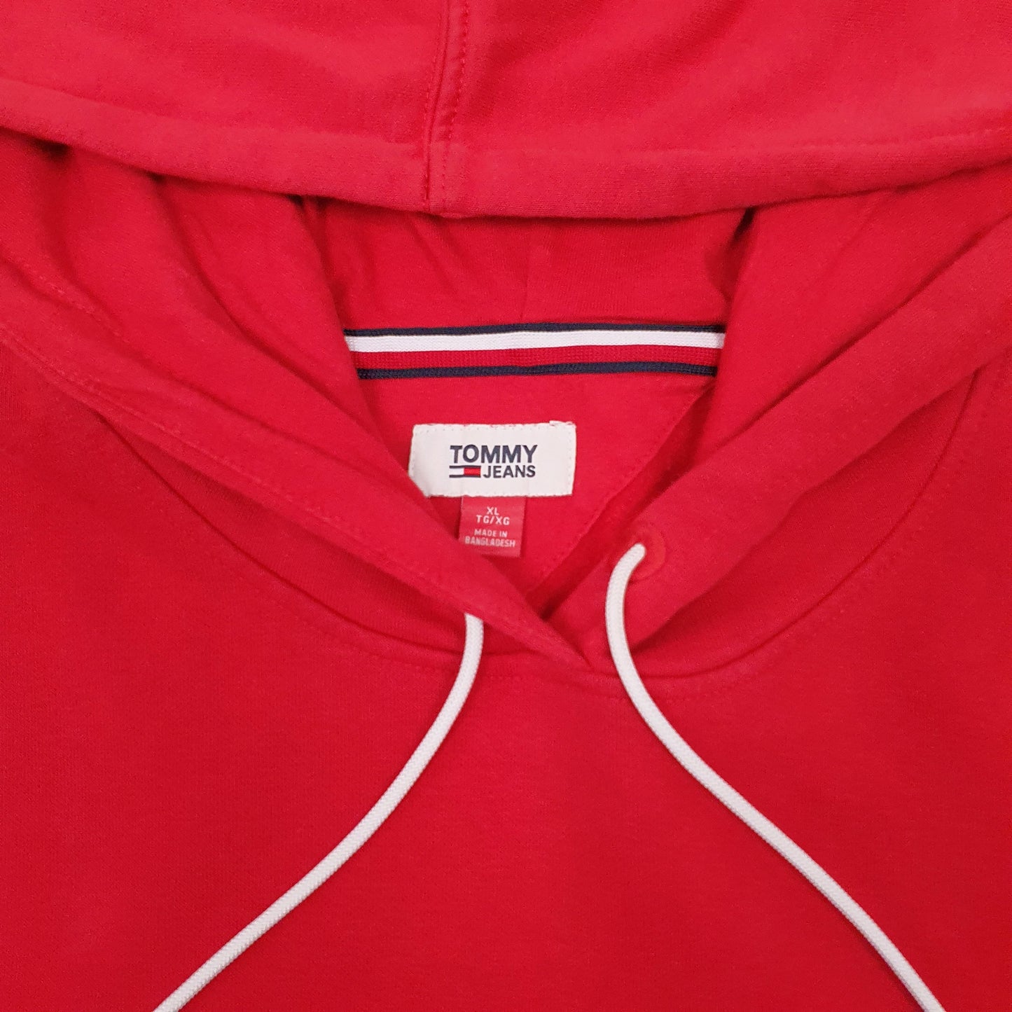Womens Red Tommy Hilfiger  Hoodie Jumper