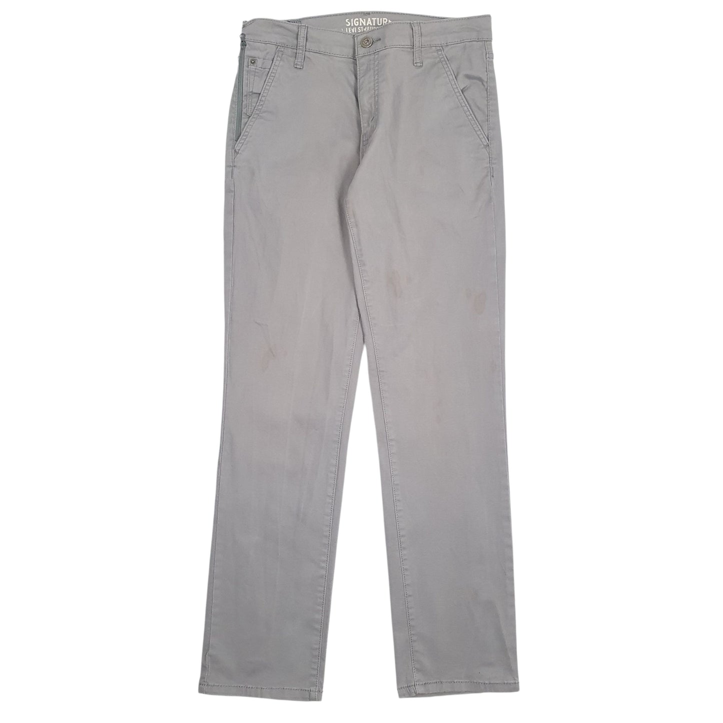 Mens Grey Levis  Chino Trousers