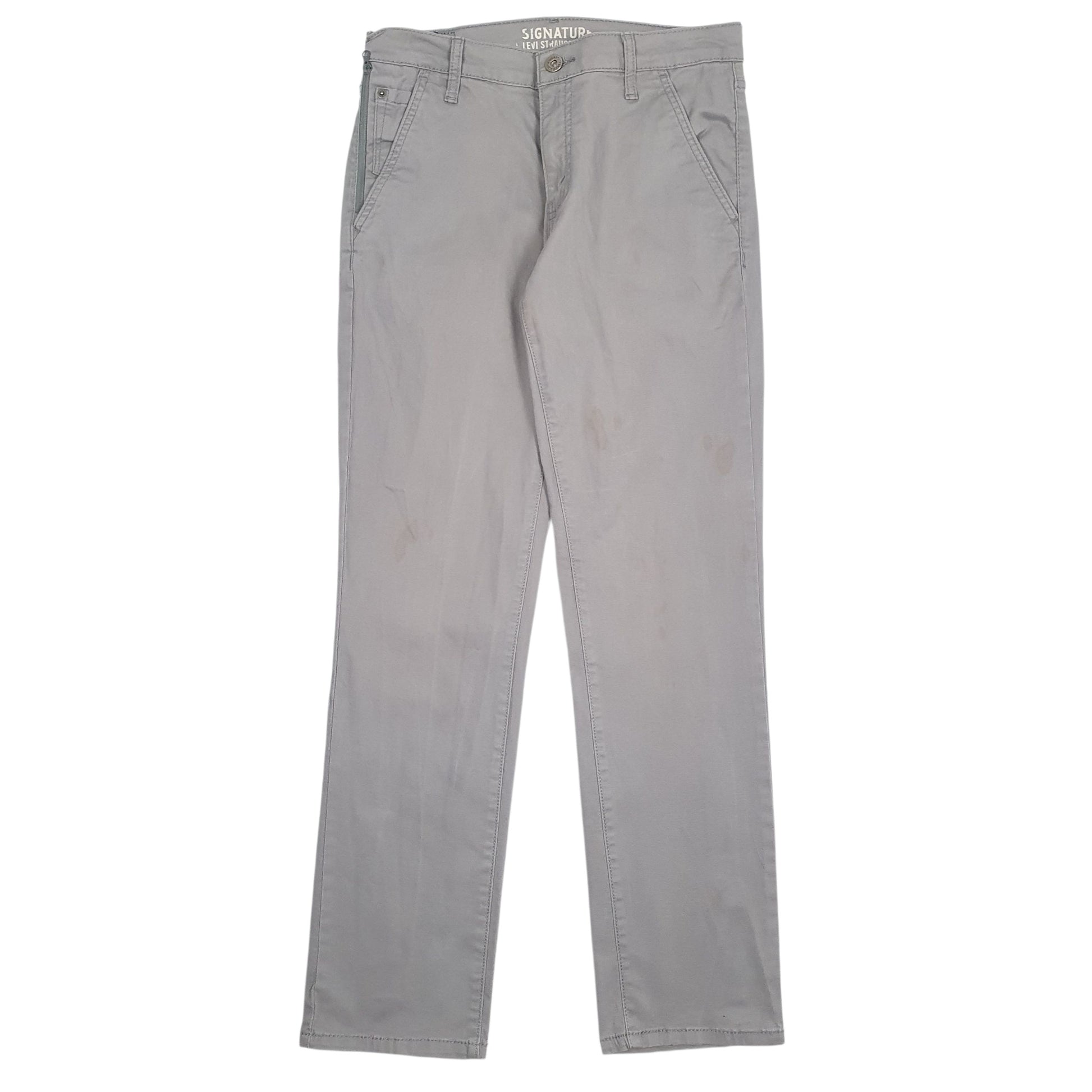 Mens Grey Levis  Chino Trousers