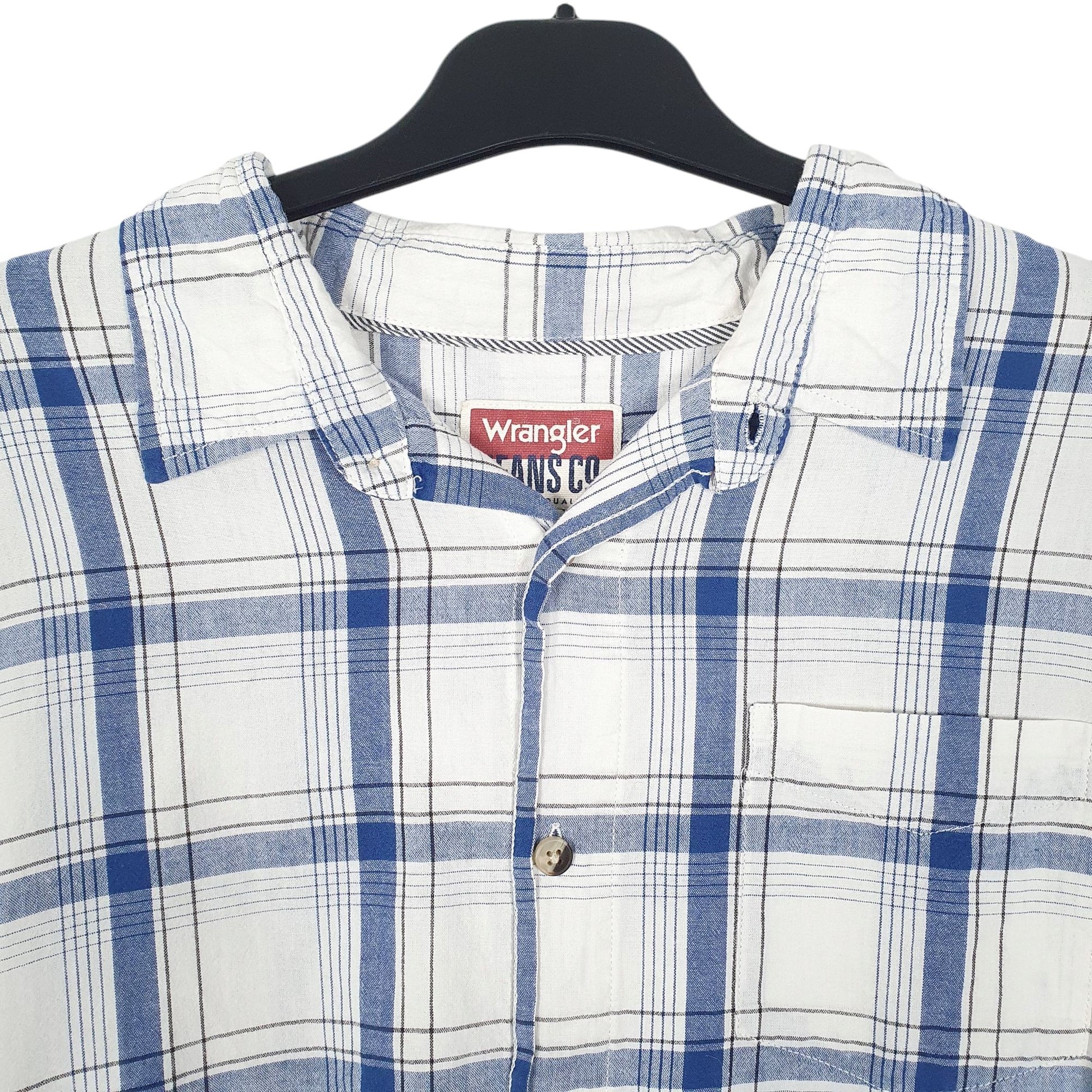 Mens White Wrangler   Shirt