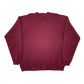 Mens Burgundy Lee Vintage US Post Made In USA Crewneck Jumper