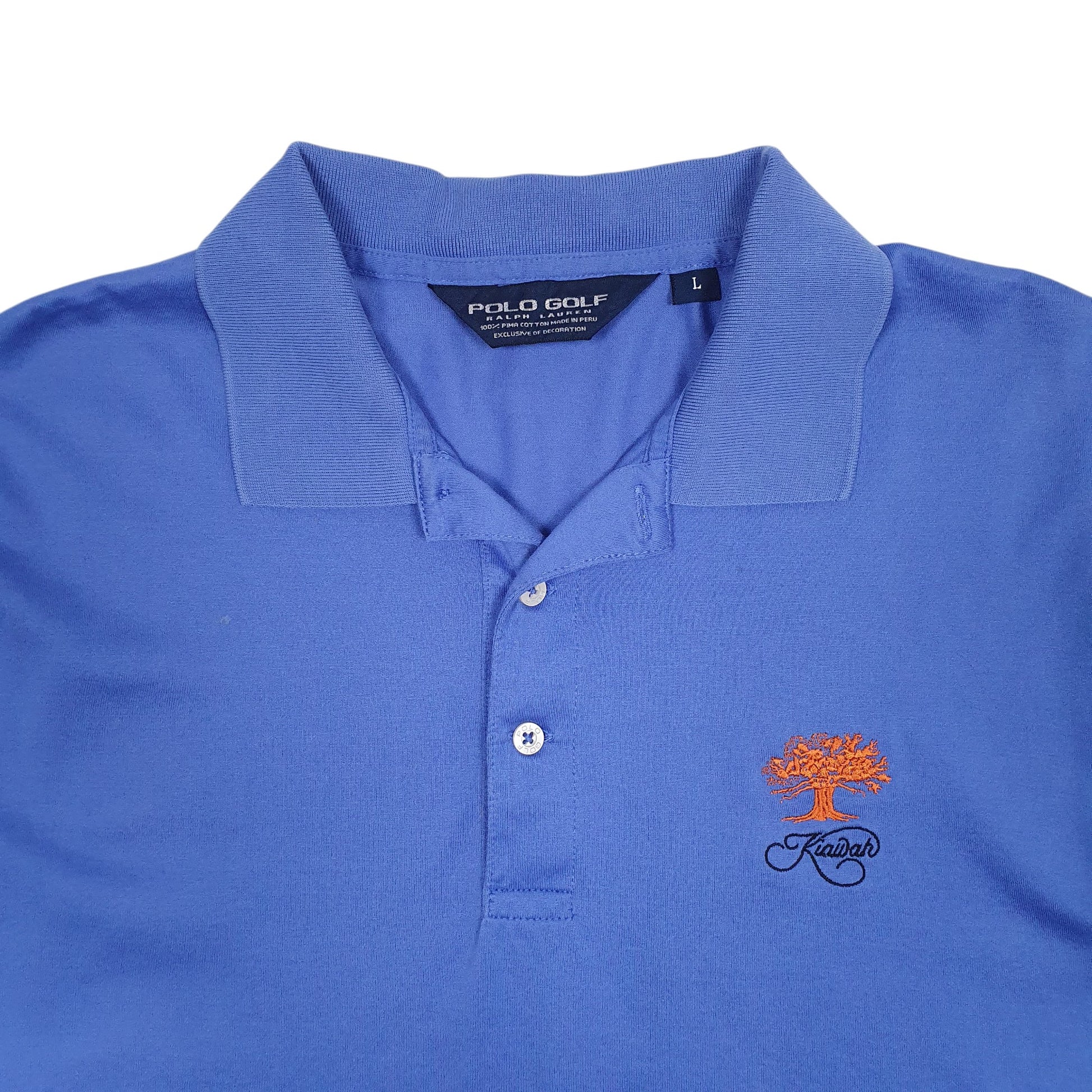 Mens Blue Polo Ralph Lauren Golf  Polo Shirt