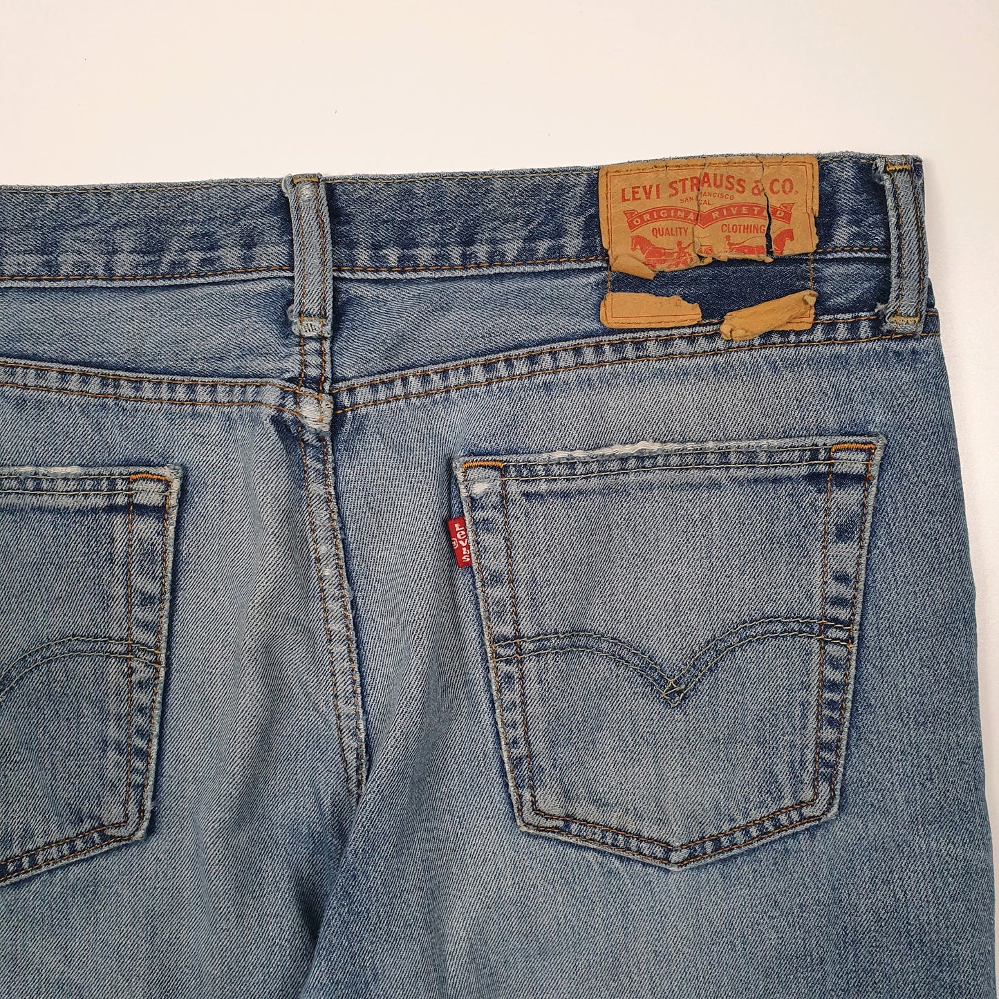 Mens Blue Levis   Jeans