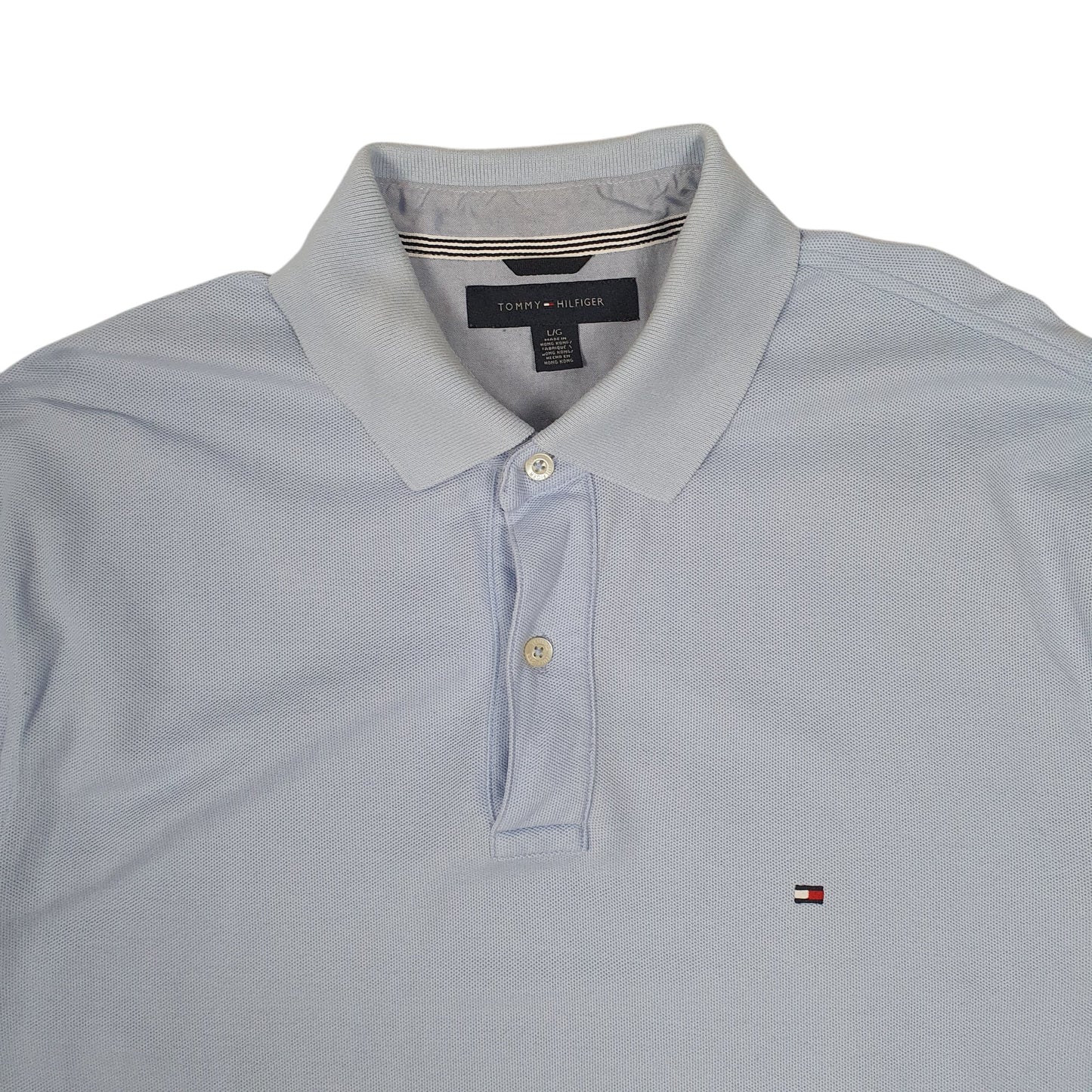 Mens Blue Tommy Hilfiger   Polo Shirt