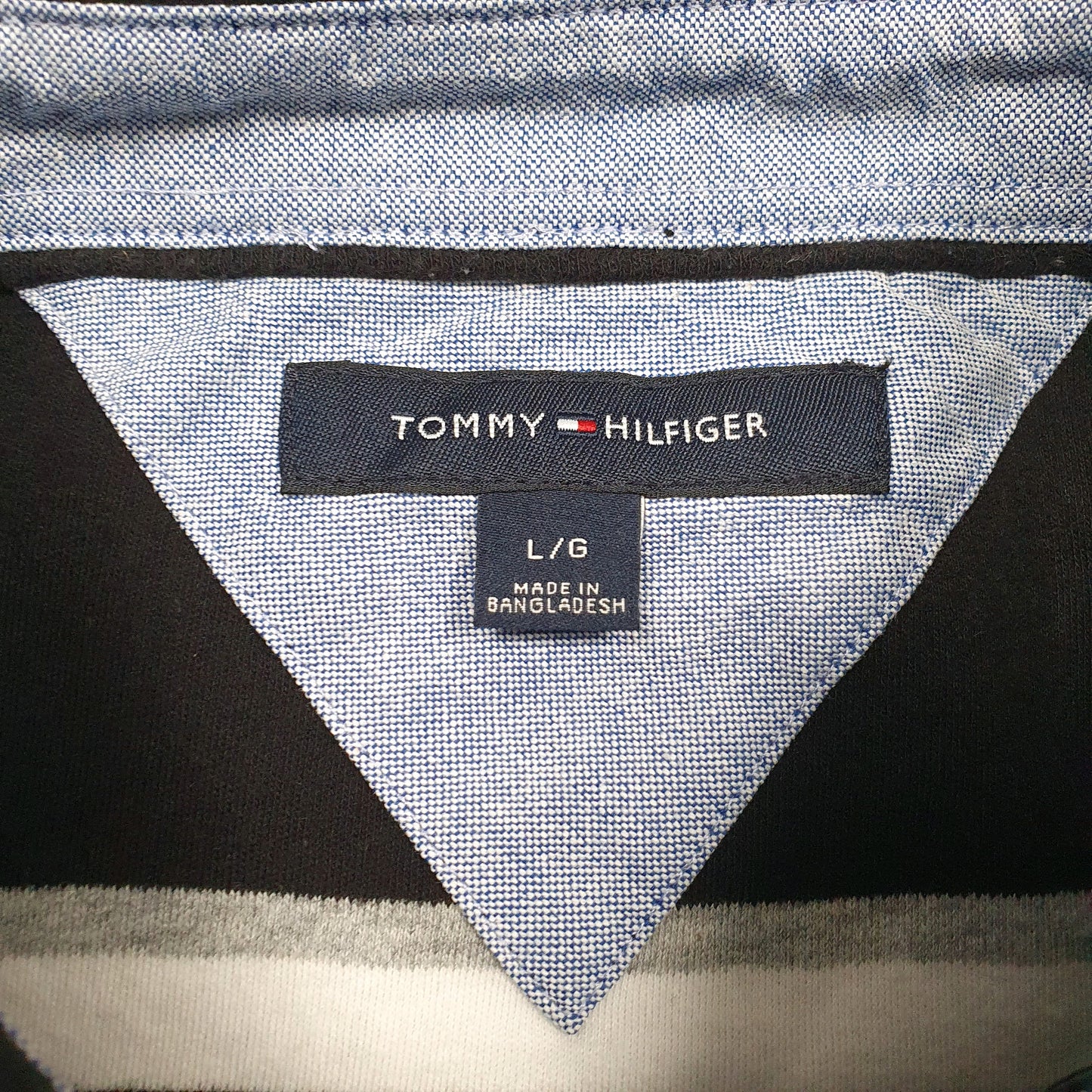 Mens Black Tommy Hilfiger   Polo Shirt