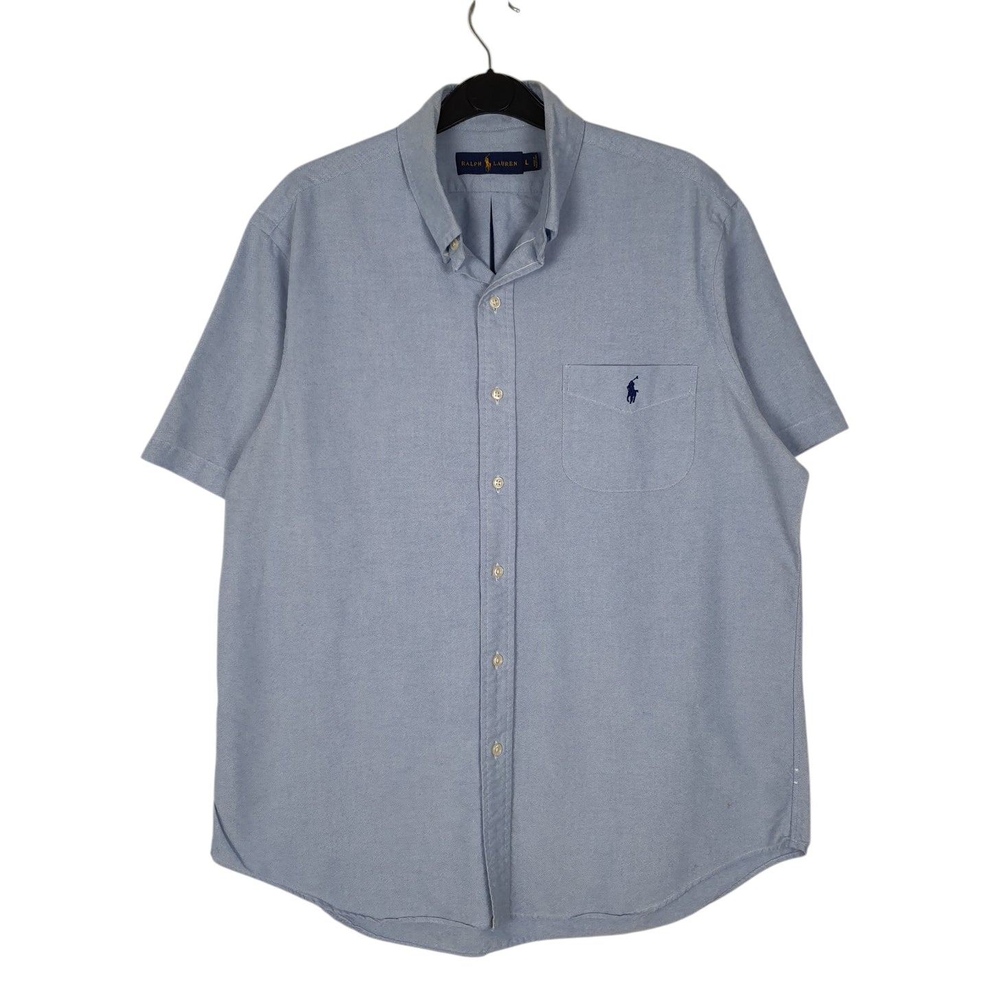 Mens Blue Ralph Lauren  Short Sleeve Shirt