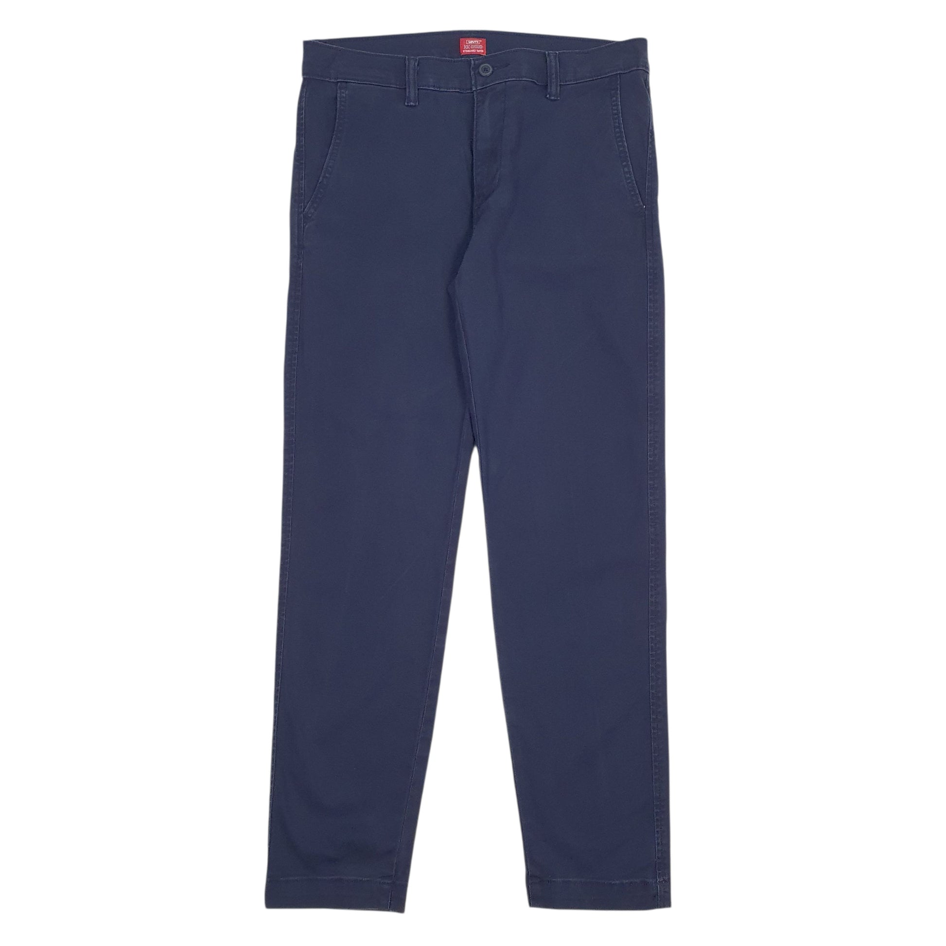 Mens Navy Levis  Chino Trousers