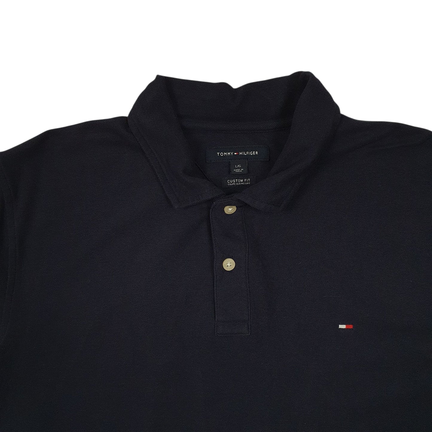 Mens Navy Tommy Hilfiger   Polo Shirt