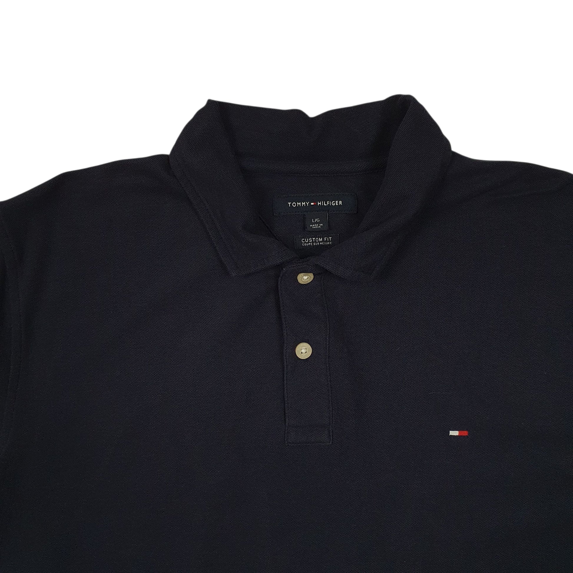 Mens Navy Tommy Hilfiger   Polo Shirt