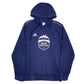 Mens Blue Adidas  Hoodie Jumper