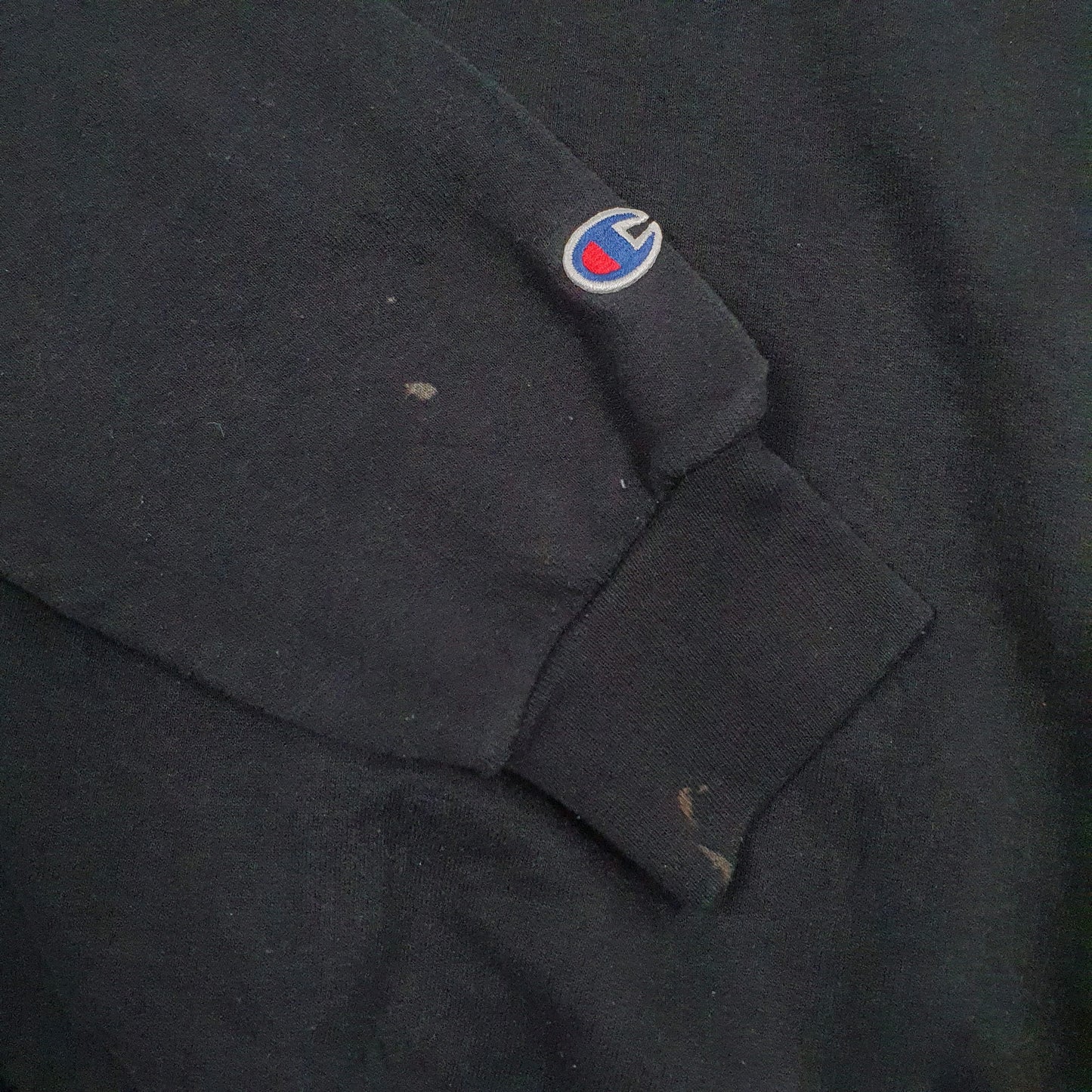 Mens Black Champion  Hoodie Jumper