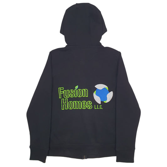 Womens Black Carhartt  Full Zip Jumper