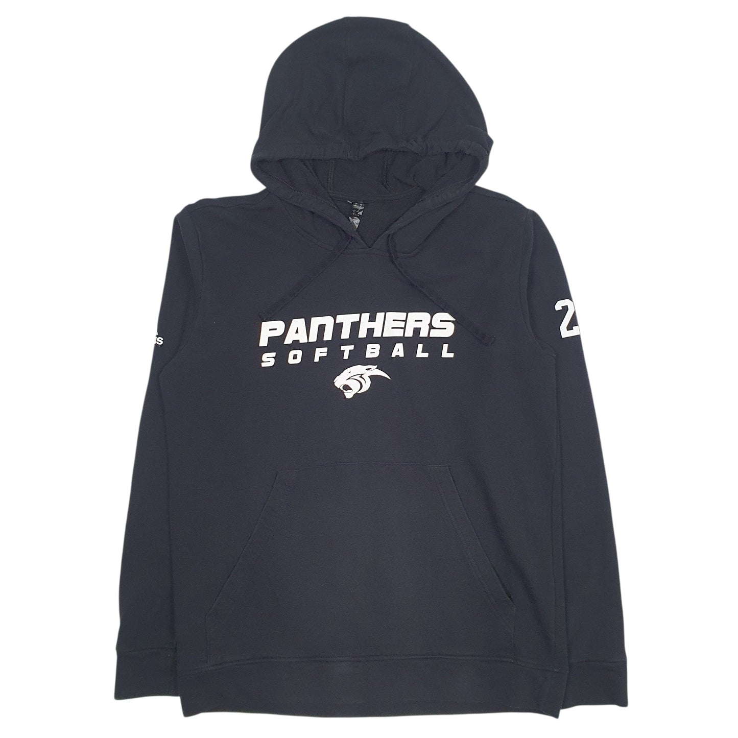 Mens Black Adidas Panthers Softball Hoodie Jumper
