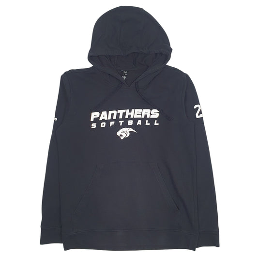 Mens Black Adidas Panthers Softball Hoodie Jumper