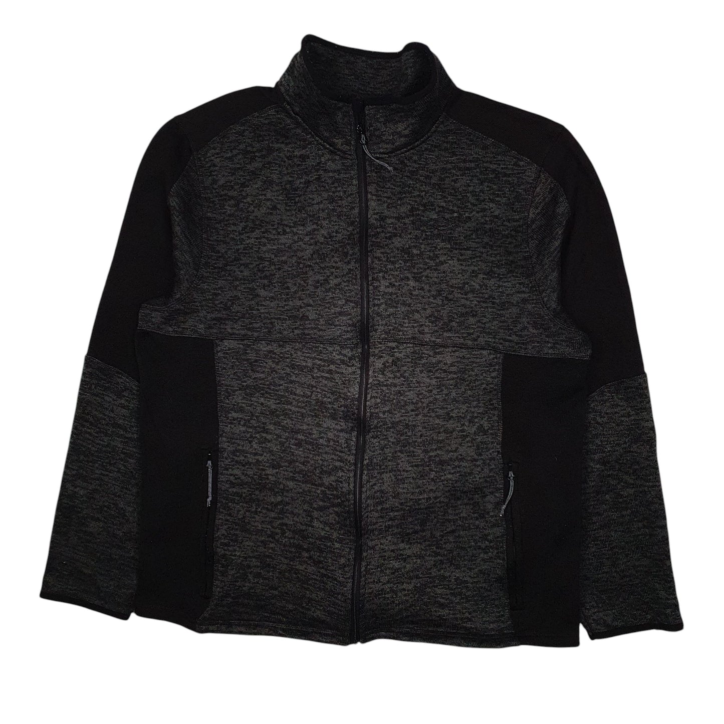 Mens Black Umbro  Full Zip Jumper