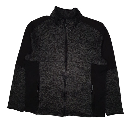 Mens Black Umbro  Full Zip Jumper