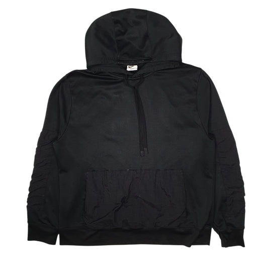 Womens Black Nike Dri Fit Hoodie Jumper