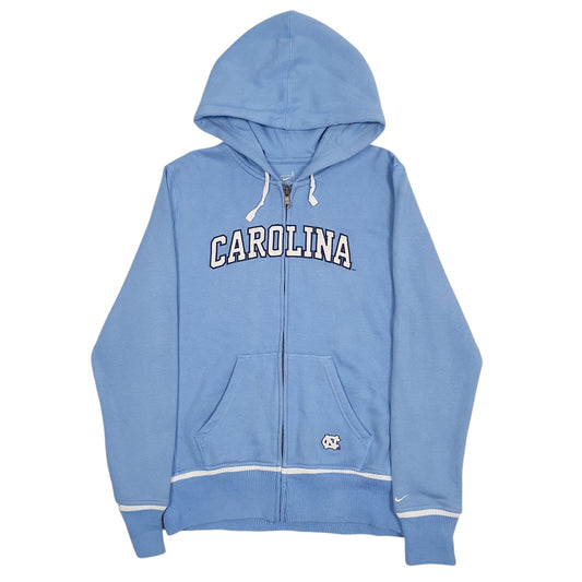 Womens Blue Nike North Carolina Full Zip Jumper