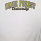 Womens White Champion Wake Forest University Crewneck Jumper
