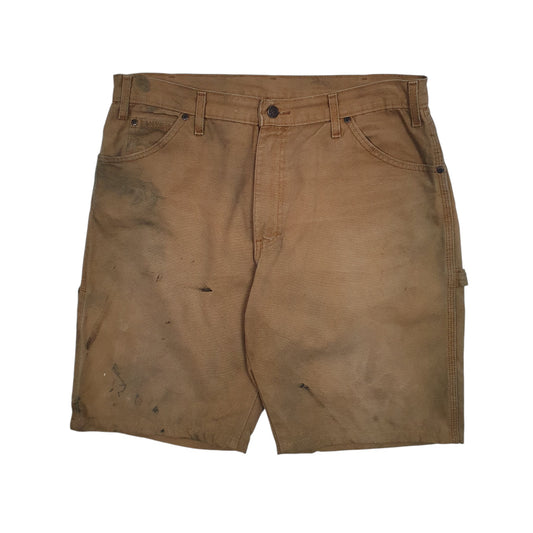 Mens Brown Dickies  Carpenter Shorts