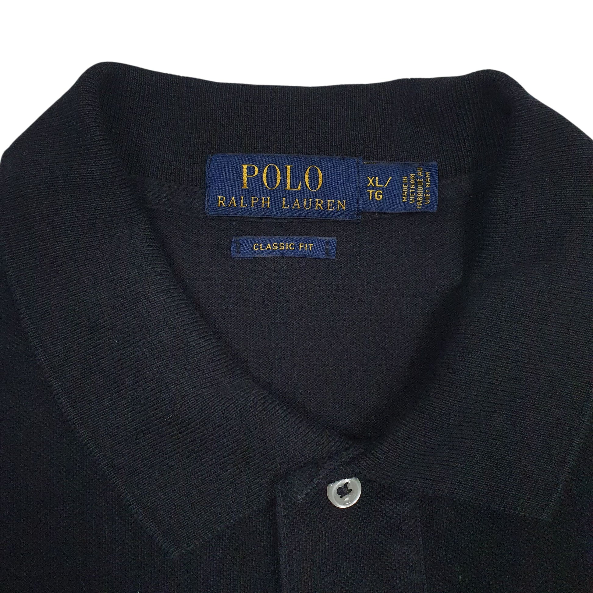 Mens Black Polo Ralph Lauren   Polo Shirt