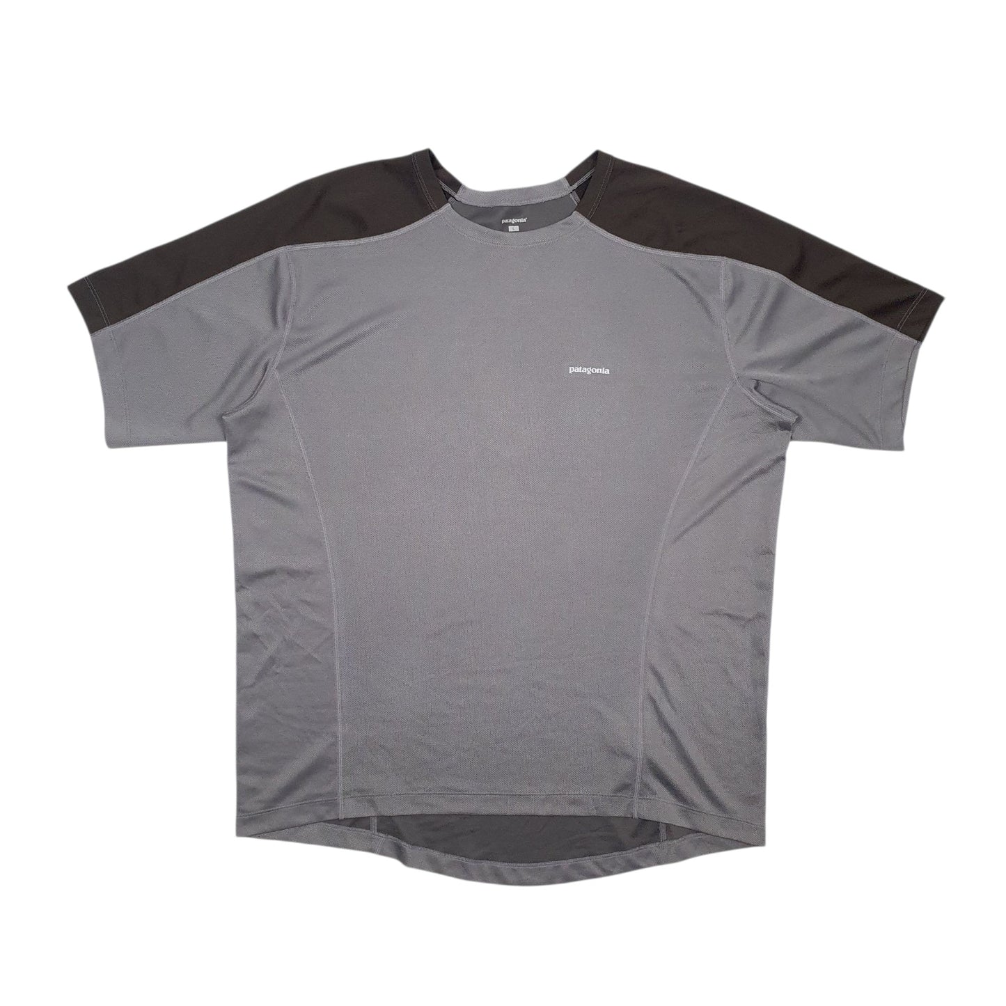 Mens Grey Patagonia Capilene Short Sleeve T Shirt