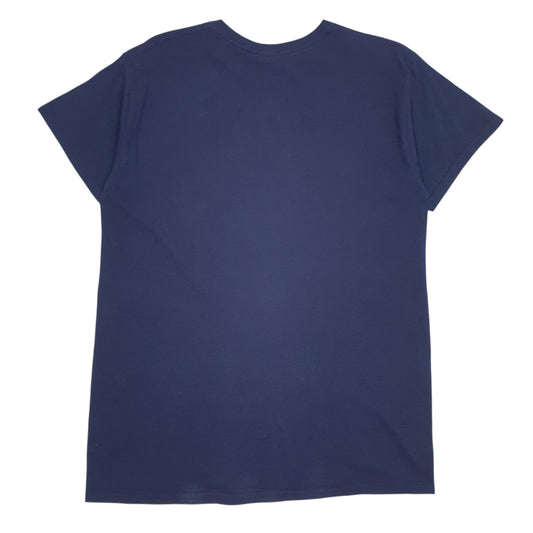 Mens Navy Unbranded   T Shirt