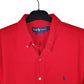 Mens Red Ralph Lauren Vintage 90s Chamois  Shirt