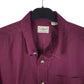 Mens Burgundy L.L.Bean   Shirt