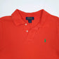 Mens Orange Polo Ralph Lauren   Polo Shirt