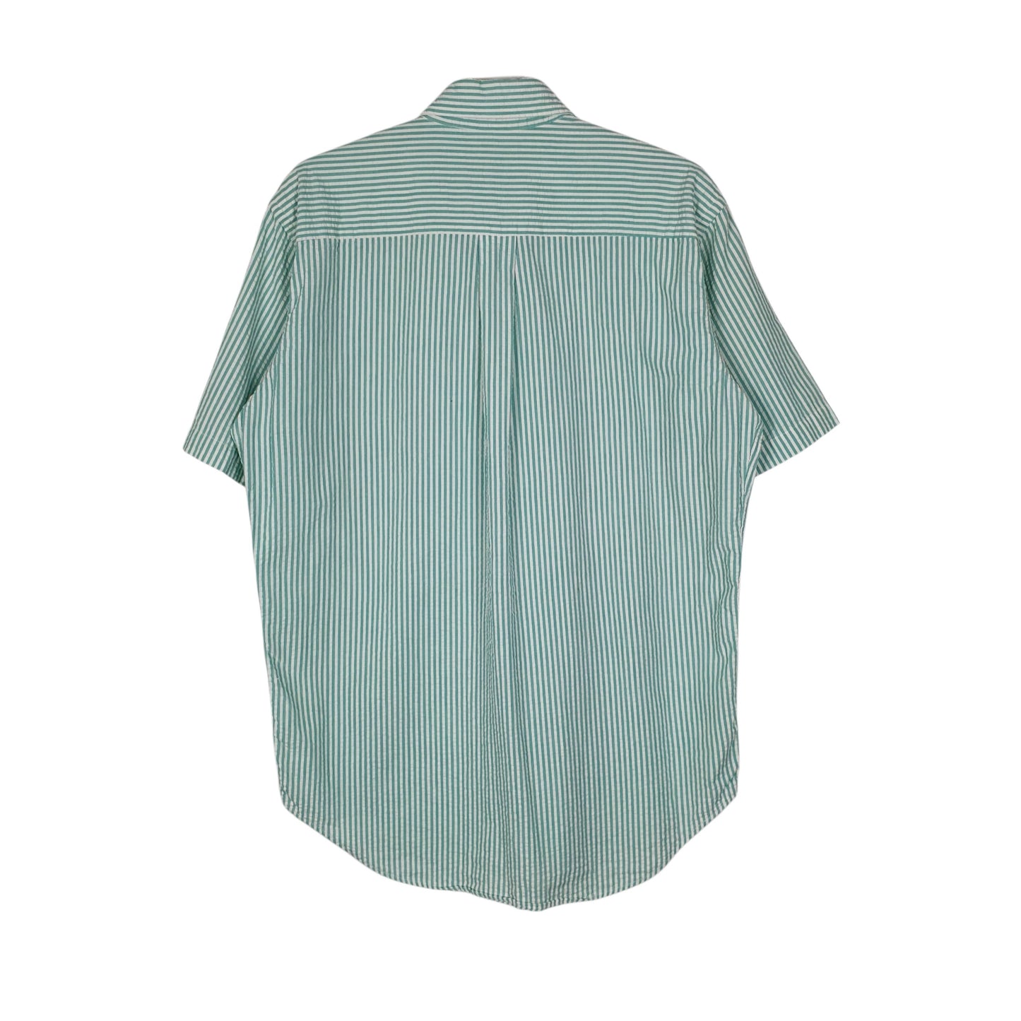 Mens Blue L.L.Bean Vintage 90s Made In USA  Shirt