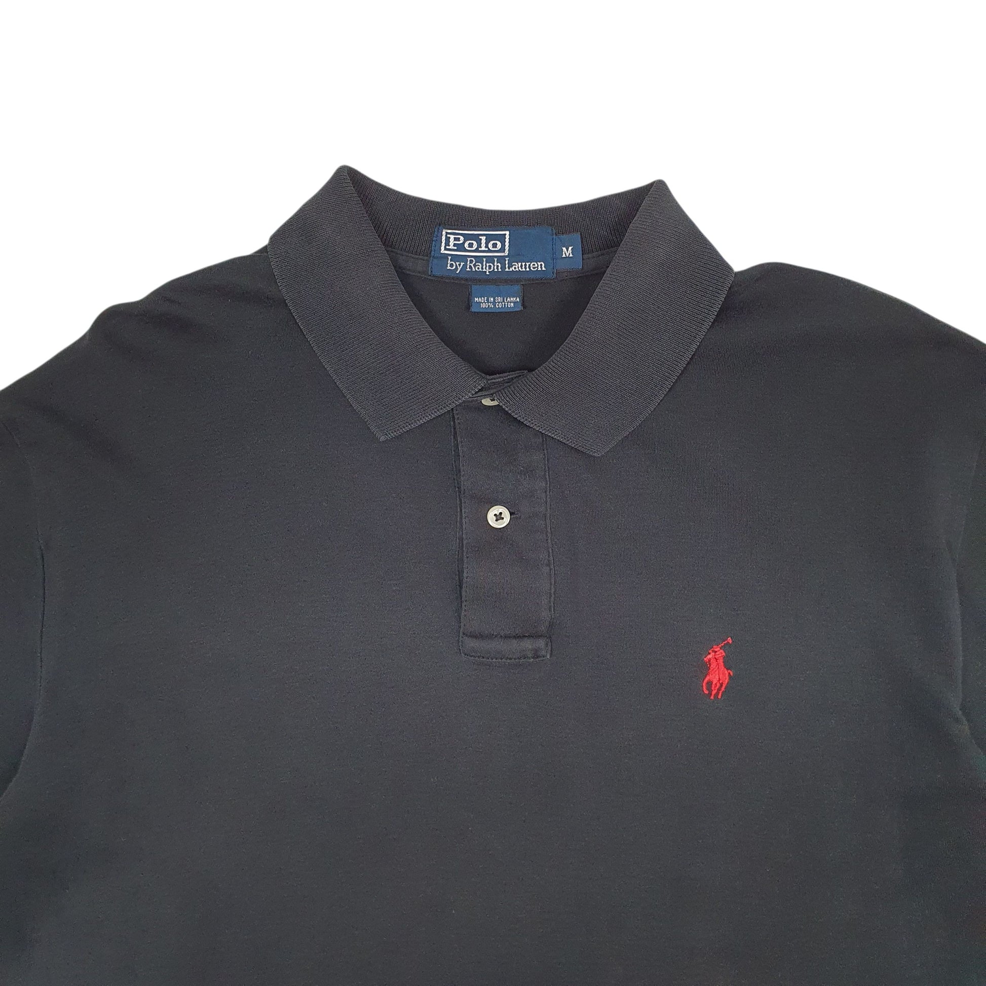Mens Black Polo Ralph Lauren   Polo Shirt