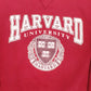 Mens Red Champion Vintage Made In USA Harvard Crewneck Jumper
