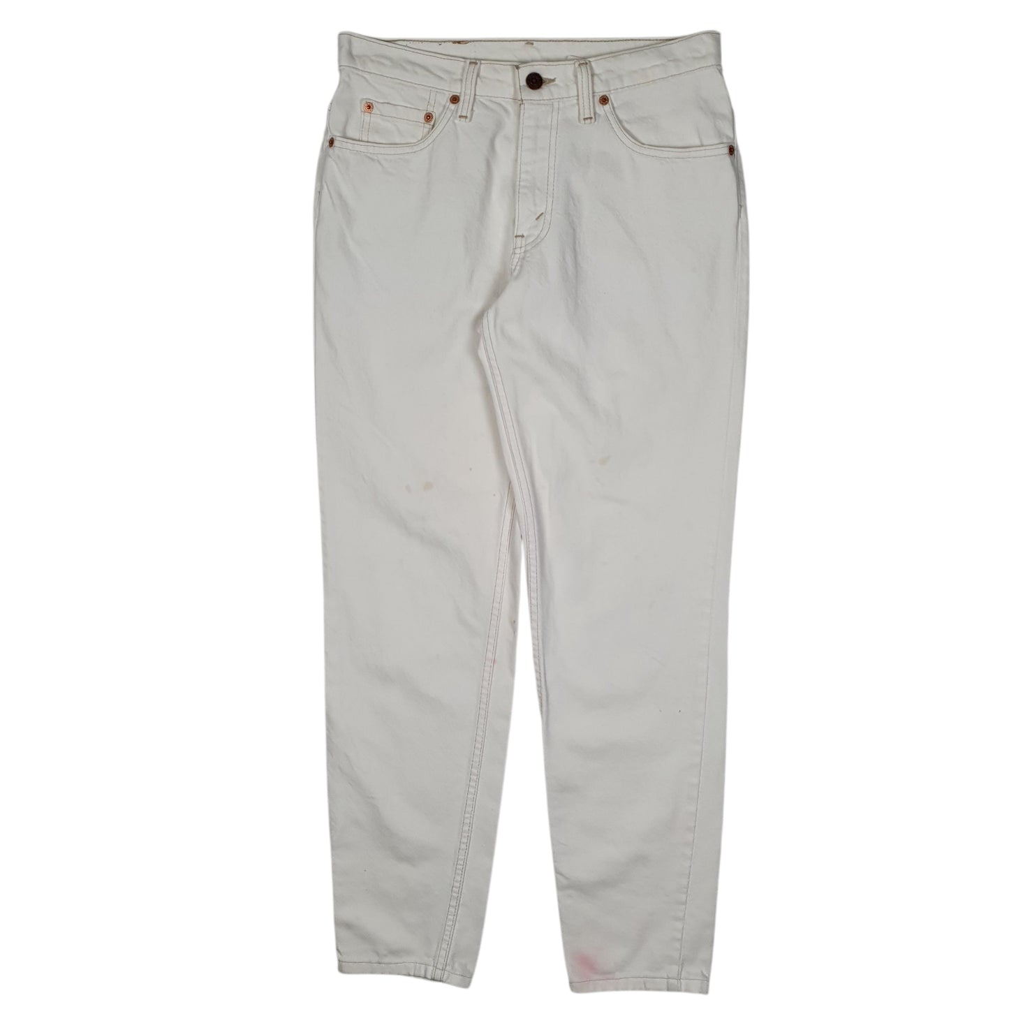 Womens White Levis Vintage 90s Hiphugger 538 JeansW28 L30