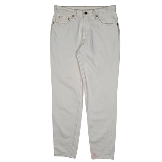 Womens White Levis Vintage 90s Hiphugger 538 JeansW28 L30