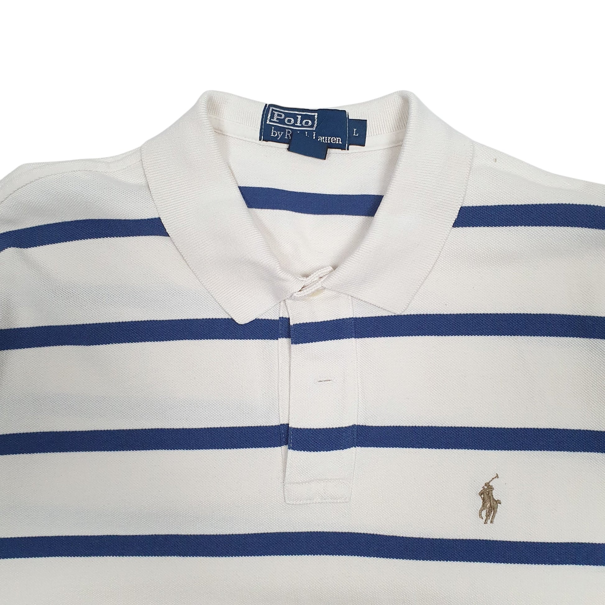 Mens White Polo Ralph Lauren   Polo Shirt