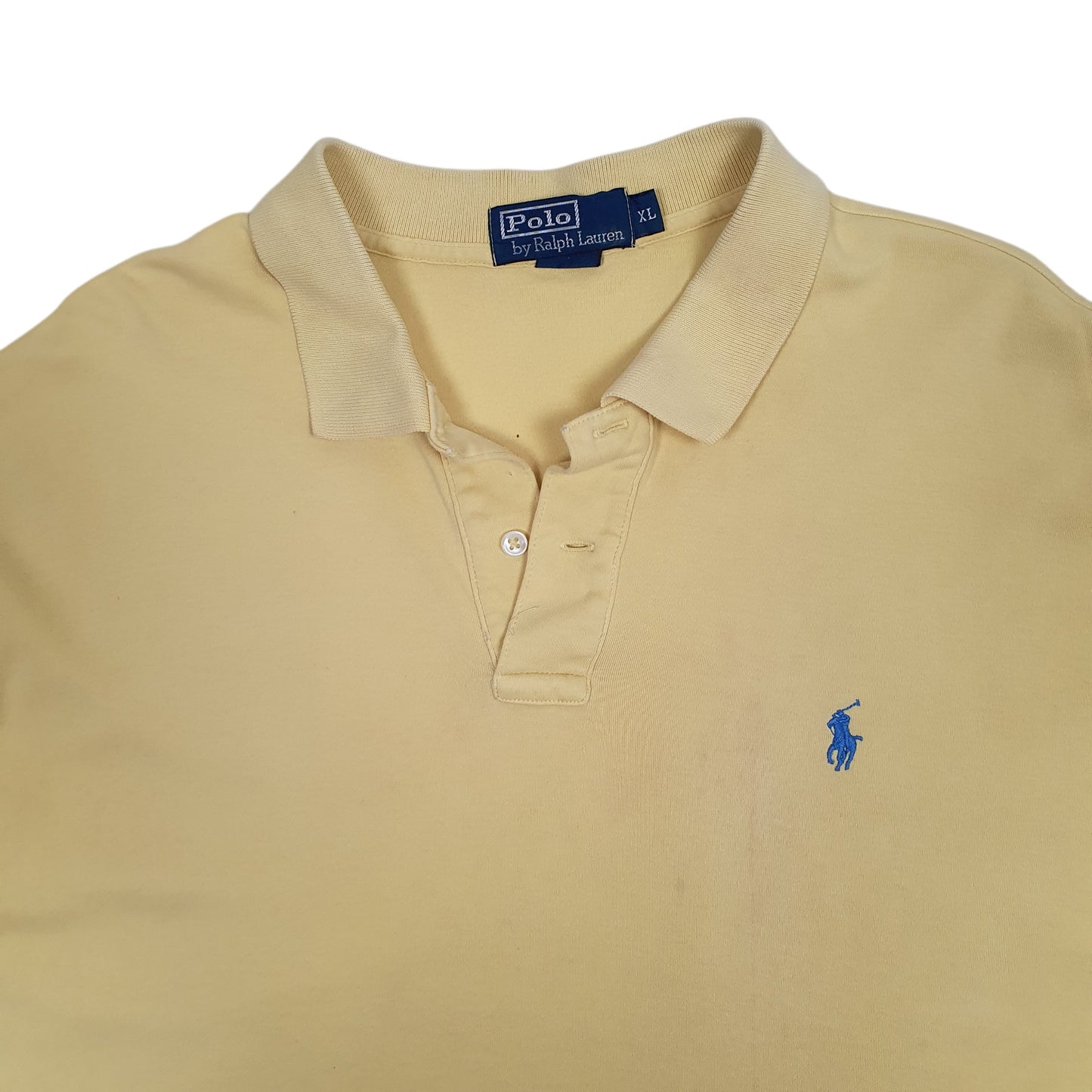Mens Yellow Polo Ralph Lauren   Polo Shirt