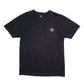 Mens Black Carhartt  Short Sleeve T Shirt