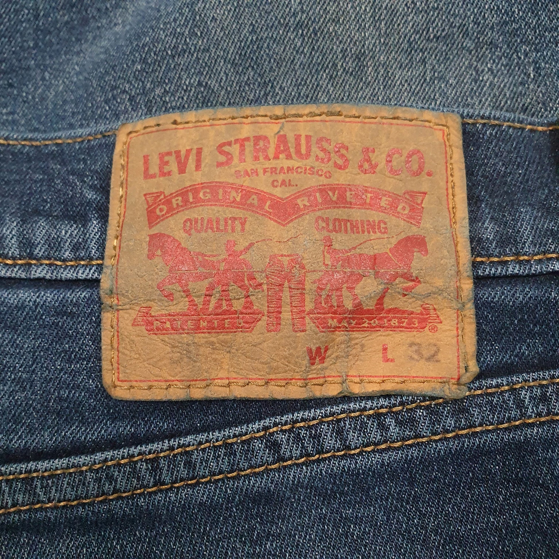Mens Blue Levis   Jeans